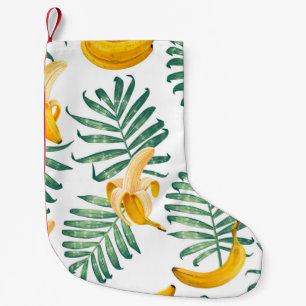 Meia De Natal Pequena Frutas Selvas: Vintage Vibrante