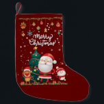 Meia De Natal Pequena Funny Santa, Snowman, Reindeer Merry Christmas<br><div class="desc">Funny Santa, Snowman, Reindeer Merry Christmas Are you a Santa, Snowman, Reindeer lover? this Santa, Snowman, Reindeer Merry Christmas, and Christmas tree is an excellent choice for you. Christmas seasons? Christmas season? funny Christmas season My Cute Puppy Christmas design is an excellent choice for you, create a unique theme for...</div>