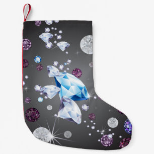 Meia De Natal Pequena Galáxia Diamante 5