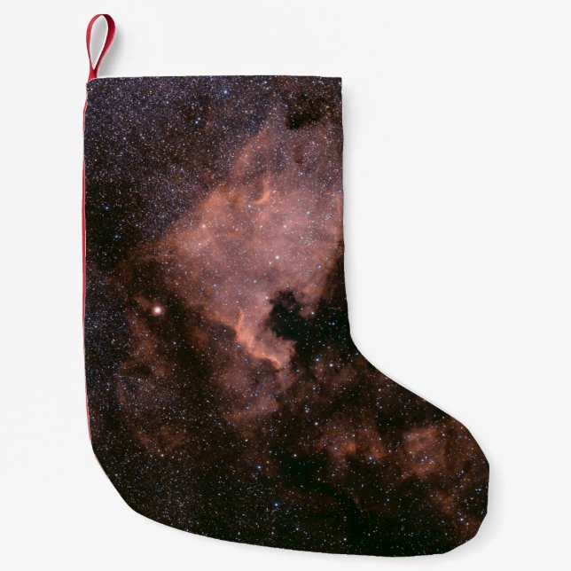 Meia De Natal Pequena Galáxia Via Látea (Frente)