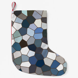 Meia De Natal Pequena gay+pride,violeta+índigo+ciano+roxo+lavanda,tira