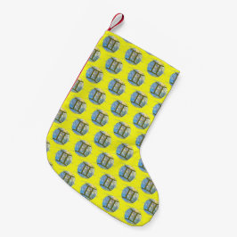 Meia De Natal Pequena Gêmeos