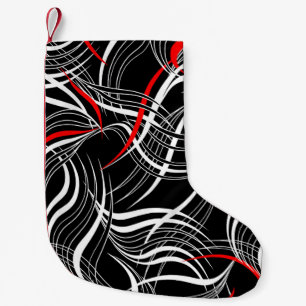 Meia De Natal Pequena Geométrico minimalista: padrão simples de Trabalho