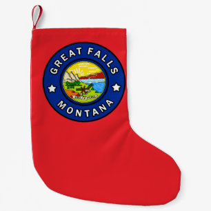Meia De Natal Pequena Great Falls Montana