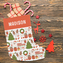 Groovy Hippie Retro Feliz Papais noeis de Natal En