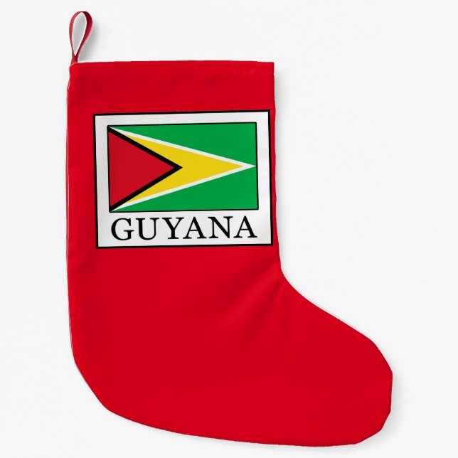 Meia De Natal Pequena Guiana (Frente)