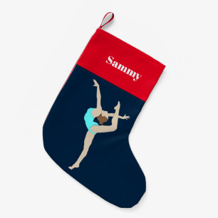 Meia De Natal Pequena Gymnast feminino