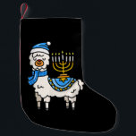 Meia De Natal Pequena Hanukkah Llama Menorah Chanukah Alpaca Cute Gift<br><div class="desc">Hanukkah Llama Menorah Chanukah Alpaca Cute Women Gift. Presente de aniversário de Llama,  presente de Amante de os animais de Lhamas,  presente de Llama Legal!!</div>