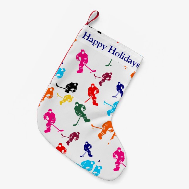 MEIA DE NATAL PEQUENA HOCKEY (Frente (Pendurada))