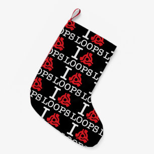 Meia De Natal Pequena I 45 Loops de adaptador