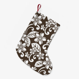 MEIA DE NATAL PEQUENA ILHA PLUMÉRIA (CAFÉ)