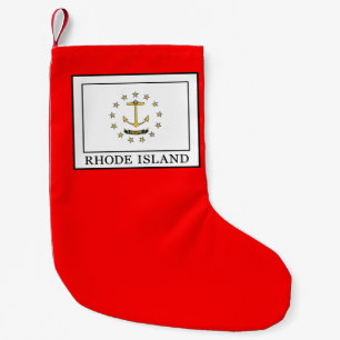 Meia De Natal Pequena Ilha Rhode