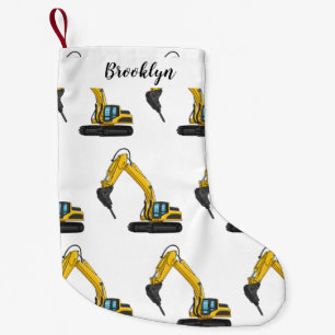 Meia De Natal Pequena Ilustração de desenho animado do Breaker