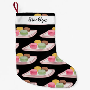 Meia De Natal Pequena Ilustração de desenho de Macaron