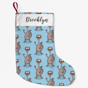 Meia De Natal Pequena Imagem engraçada de desenho animado