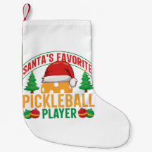 Jogador de Pickleball Favorito do papai noel - Eng