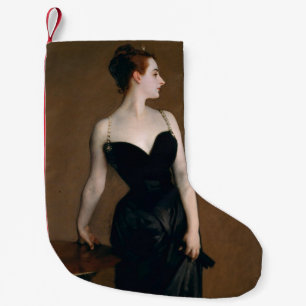 Meia De Natal Pequena John Singer Sargent Madame X Retrato Clássico