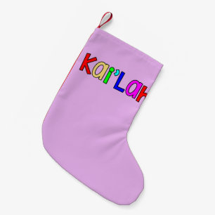 Meia De Natal Pequena Kai'Lah