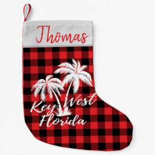 Meia De Natal Pequena Key West Florida Beach Palm Trees