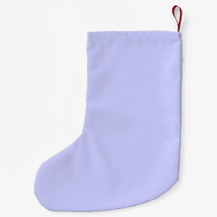 Meia De Natal Pequena Lavanda de decoração de cores pronto para person