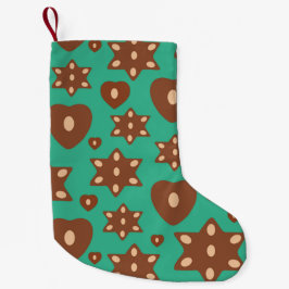 Meia De Natal Pequena Lebkuchen 