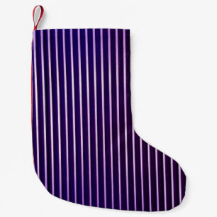 Meia De Natal Pequena Linhas da escada rolante. A linha do roxo