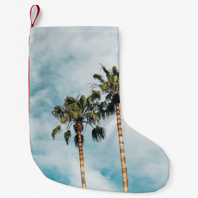 Meia De Natal Pequena Los angeles (Frente)