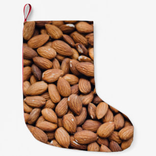 Meia De Natal Pequena Loucos castanhos