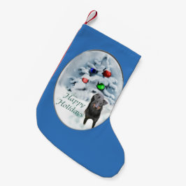 Meia De Natal Pequena Manchester Terrier Christmas