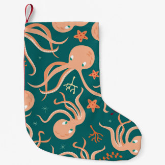 Meia De Natal Pequena Maravilhas Submarinas: Dança Octopus Starfish