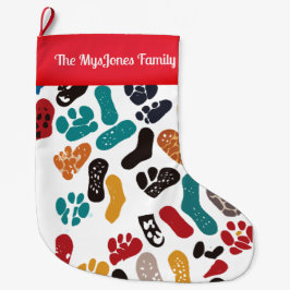 Meia De Natal Pequena Marcas de sola minimalista retrô personalizadas