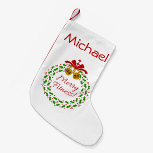 Meia De Natal Pequena Meia feita sob encomenda do Natal da grinalda