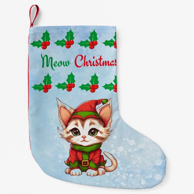 Meia De Natal Pequena Meia-Natal (Frente)