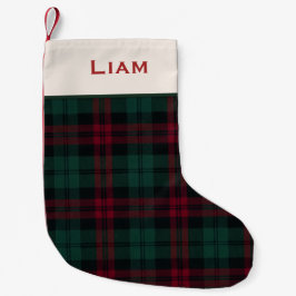 Meia De Natal Pequena Meia Personalizada Xadrez Natal Clássico