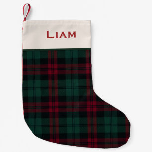 Meia De Natal Pequena Meia Personalizada Xadrez Natal Clássico