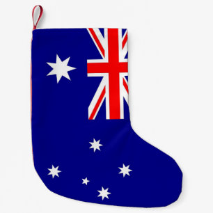 Meia De Natal Pequena Meias de Natal com Bandeira da Austrália