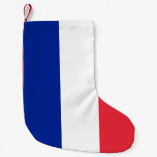 Meia De Natal Pequena Meias de Natal com Bandeira da França