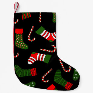 Meia De Natal Pequena meias de natal preto