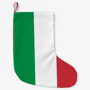 Meia De Natal Pequena Meias do Natal com a bandeira de Italia