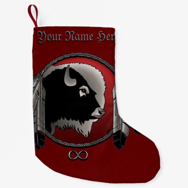 Meia De Natal Pequena Metis Christmas Stocking Spirit Stofalo (Frente)