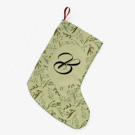 Meia De Natal Pequena Mistura e beijos. Personalizado com o nome.