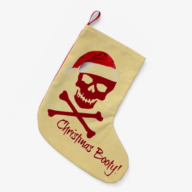 Meia De Natal Pequena Montante do Natal! (Frente (Pendurada))