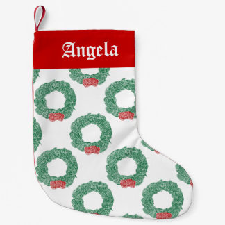 Meia De Natal Pequena Mortes de Natal Personalizadas
