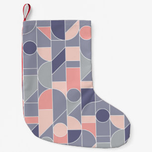 Meia De Natal Pequena Motif Rosa Retro Sem Costura