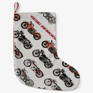 MEIA DE NATAL PEQUENA MOTOCICLETAS DO VINTAGE
