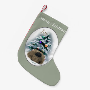 Meia De Natal Pequena Natal de Pekingese