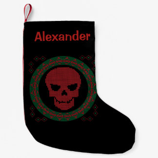 Meia De Natal Pequena Natal feio personalizado da camisola do feriado do
