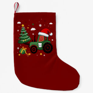 Meia De Natal Pequena Natal Feio Xmas Engraçado Papai Noel Rena Caminhão