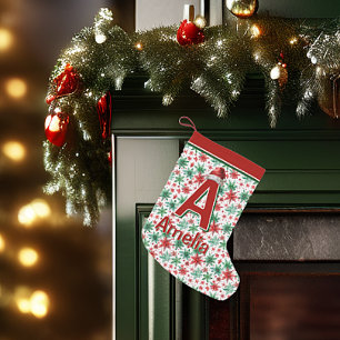 Meia De Natal Pequena Natal personalizado para crianças 