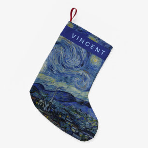 Meia De Natal Pequena Noite estrelado Vincent van Gogh
